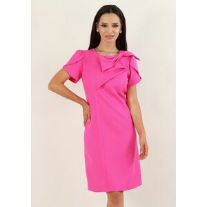 Rochie dama fucsia scurta lejera imagine