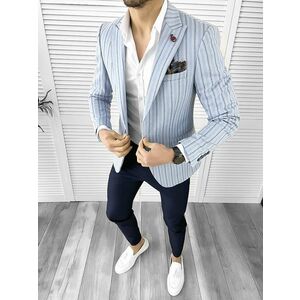 Sacou barbati slim fit 10271 P18-5.3 imagine