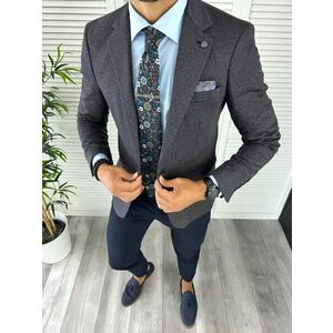 Sacou barbati slim fit 12852 73-3 E~ imagine