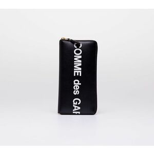 Portofel Comme des Garçons Huge Logo Wallet Black imagine