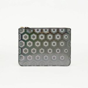 Portofel Comme des Garçons Black Rainbow Wallet Silver/Black imagine