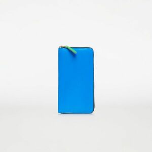 Portofel Comme des Garçons Super Fluo Wallet Blue imagine