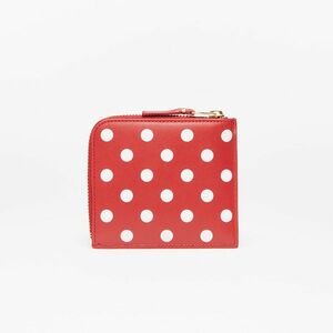 Portofel Comme des Garçons Polka Dots Printed Red imagine