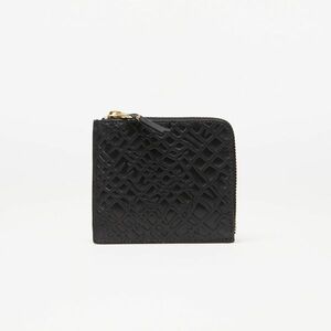 Portofel Comme des Garçons Embossed Roots Wallet Black imagine