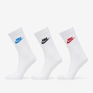 Nike Sportswear Everyday Essential Crew Socks 3-Pack White/ Multicolor imagine