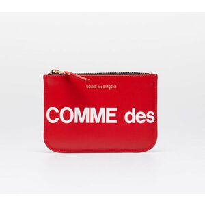 Portofel Comme des Garçons Huge Logo Wallet Red imagine