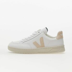 Sneakers Veja V-12 Leather Extra White/ Sable imagine