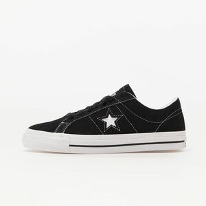 Sneakers Converse Cons One Star Pro Suede Black/ Black/ White imagine