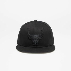 New Era Chicago Bulls NBA Black On Black 9FIFTY Black imagine