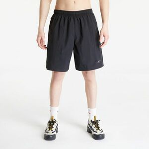 Pantaloni scurți Nike Solo Swoosh Men's Woven Shorts Black/ White imagine