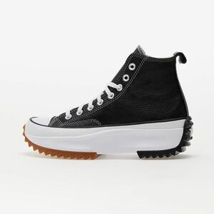 Sneakers Converse Run Star Hike Leather Black/ White/ Gum imagine