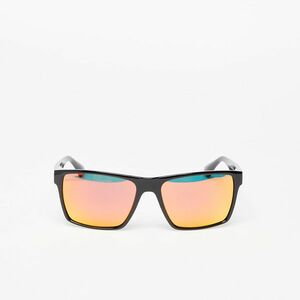 Ochelari de soare Horsefeathers Merlin Sunglasses Gloss Black/Mirror Red imagine