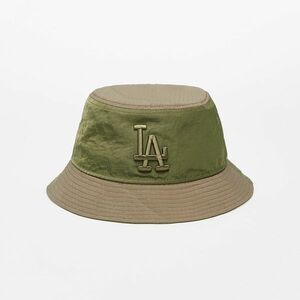 New Era Los Angeles Dodgers Multi Texture Tapered Bucket Hat New Olive imagine