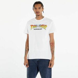 Tricou Thrasher x Aws Spectrum T-Shirt White imagine