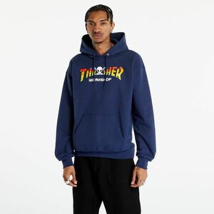 Hanorac Thrasher x AWS Spectrum Hood Navy Blue imagine