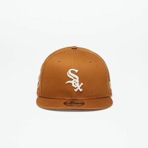 New Era Chicago White Sox Side Patch 9Fifty Snapback Cap Toasted Peanut/ Stone imagine