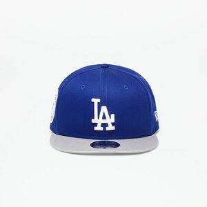 New Era Los Angeles Dodgers Contrast Side Patch 9Fifty Snapback Cap Dark Royal/ Gray imagine