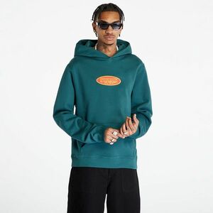 Hanorac PREACH Relaxed Oval Logo Hoody University Green imagine