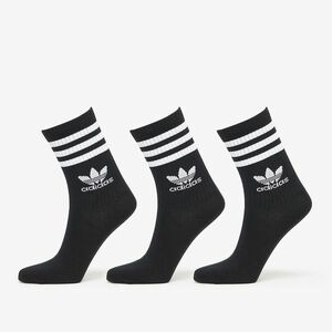 adidas Crew Sock 3-pack Black imagine