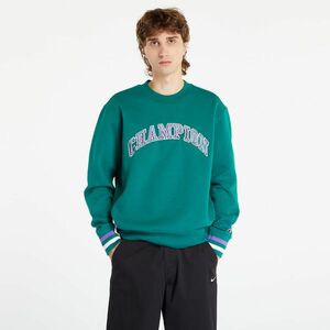 Hanorac Champion Crewneck Sweatshirt Green imagine