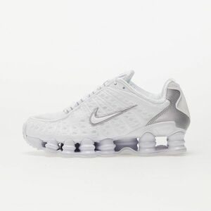 Sneakers Nike W Shox TL White/ White-Metallic Silver-Max Orange imagine