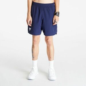 Pantaloni scurți Under Armour Project Rock Woven Shorts Midnight Navy/ White imagine