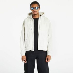 Jacheta Nike Life Men's Padded Hooded Jacket Light Bone/ White imagine