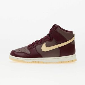 Sneakers Nike W Dunk High Plum Eclipse/ Pale Vanilla-Night Maroon imagine