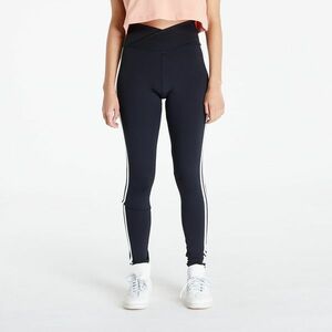 Colanți adidas Adicolor Classics 3-Stripes V-Waistband Leggings Black imagine