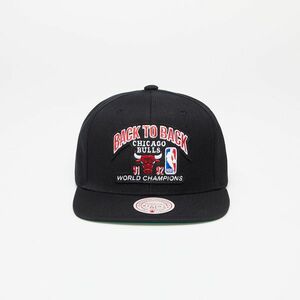 Mitchell & Ness NBA 91/92 B2B Champs Snapback Hwc Chicago Bulls Black imagine