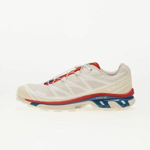 Sneakers Salomon XT-6 Almond Milk/ Bleached Sand/ Aurora Red imagine