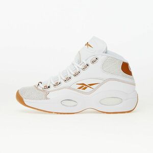 Sneakers Reebok Question Mid Ftw White/ Salcar/ Ftw White imagine