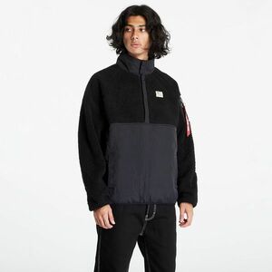 Jacheta Alpha Industries Teddystoff Nylon Anorak Black imagine