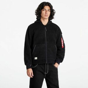 Jacheta Alpha Industries Teddystoff Nylon ZH Jacket Black imagine