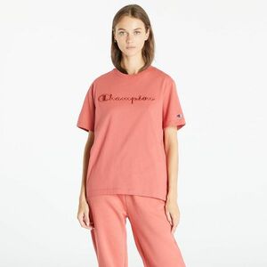 Tricou Champion Crewneck T-Shirt Dark Pink imagine