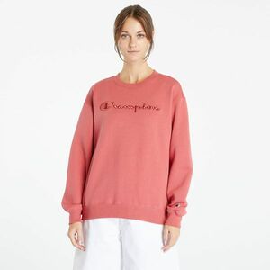 Hanorac Champion Crewneck Sweatshirt Dark Pink imagine