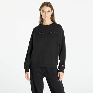 Hanorac Champion Crewneck Sweatshirt Black imagine