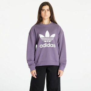 Hanorac adidas Trefoil Crew Sweat Shale Violet imagine