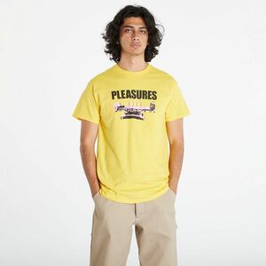 Tricou PLEASURES Bed T-Shirt Yellow imagine