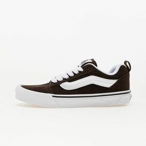 Sneakers Vans Knu Skool Brown/ White imagine