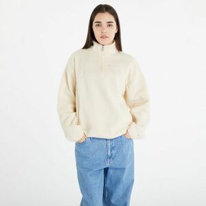 Hanorac Champion Half Zip Sweatshirt Creamy imagine