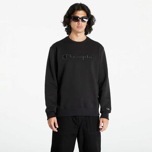 Champion Crewneck Sweatshirt Black imagine