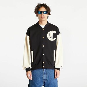 Hanorac Champion Bomber Sweatshirt Black/ Sand imagine