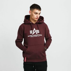 Hanorac Alpha Industries Basic Hoody Dark Wine imagine