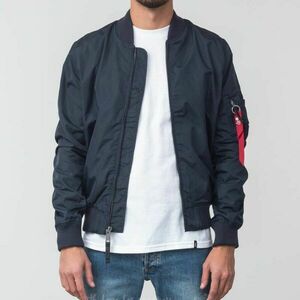 Jacheta Alpha Industries MA-1 TT Blue imagine