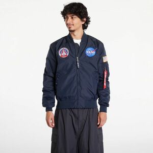 Bomber Alpha Industries MA-1 TT NASA Reversible II Blue imagine