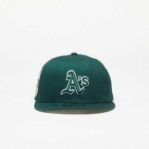 New Era Oakland Athletics Side Patch 9FIFTY Snapback Cap Dark Green/ New Olive imagine