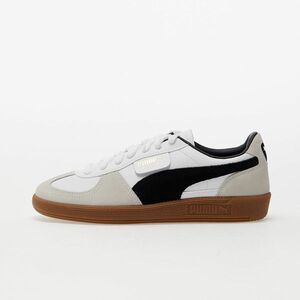 Sneakers Puma Palermo Leather Puma White-Vapor Gray-Gum imagine