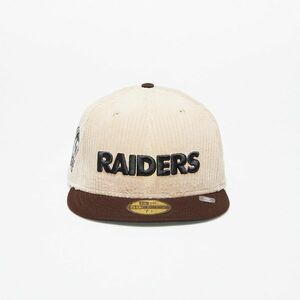 New Era Las Vegas Raiders 59FIFTY Fall Cord Fitted Cap Brown imagine