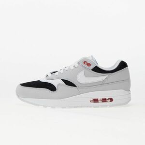 Sneakers Nike Air Max 1 Premium Pure Platinum/ White-Black-Sport Red imagine